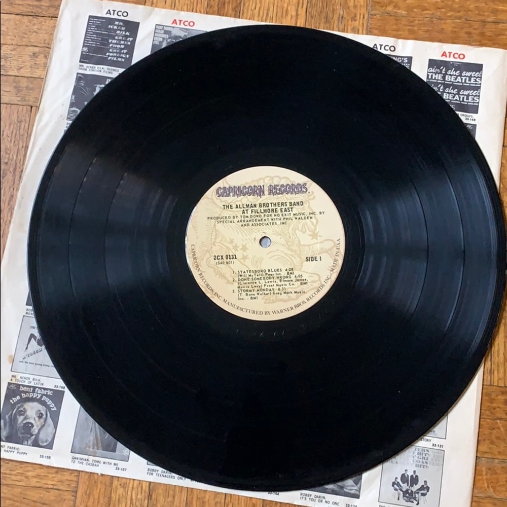 ALLMAN BROTHERS LP AT FILLMORE EAST / NO CASE